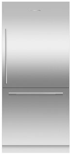 Door panel for Integrated Refrigerator Freezer, 91cm, Right Hinge